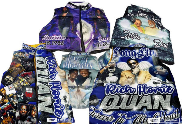 Custom puffer vest