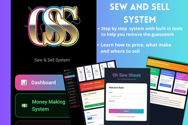SEW AND SELL SYSTEM