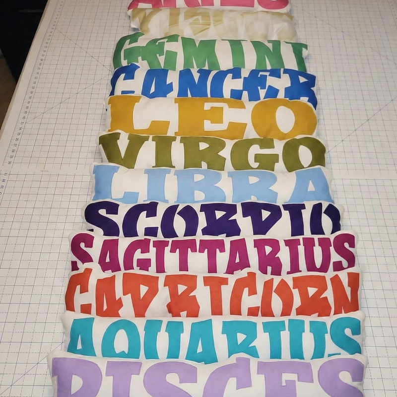Zodiac pillows