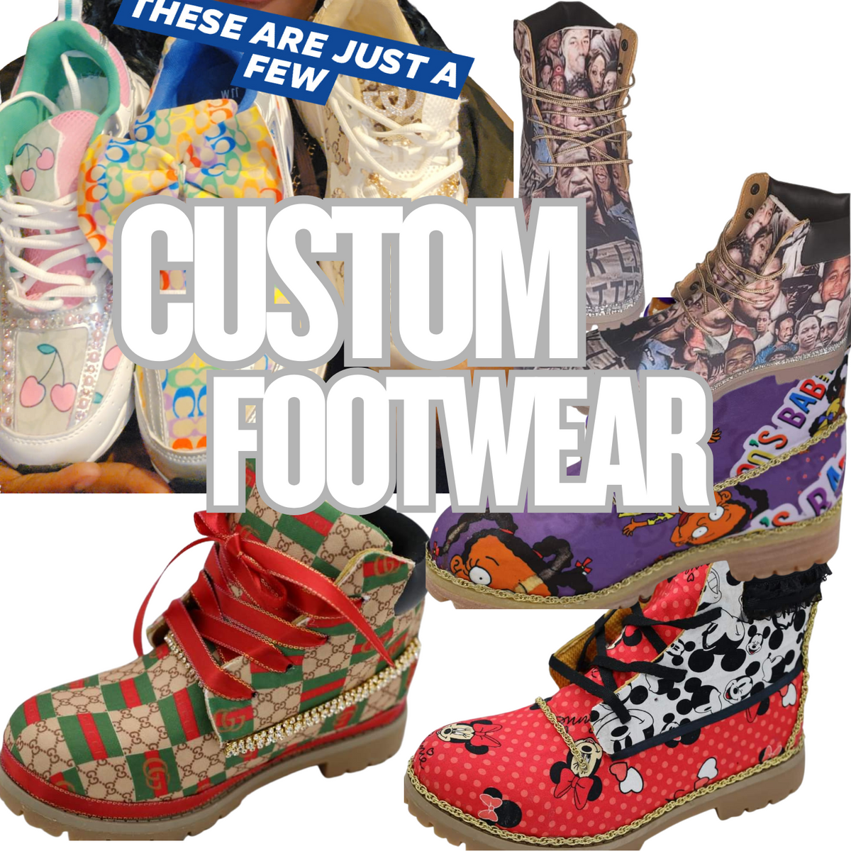 Fabric Wrap Boots